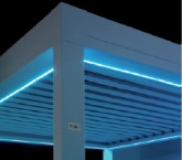 Blue LED strips for Sunair Pergola structure.jpg